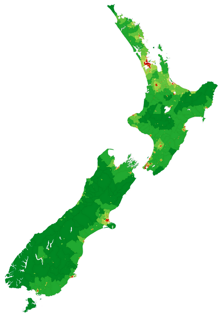 New Zealand Census 2013 Usually Resident Population Released 15 October ...