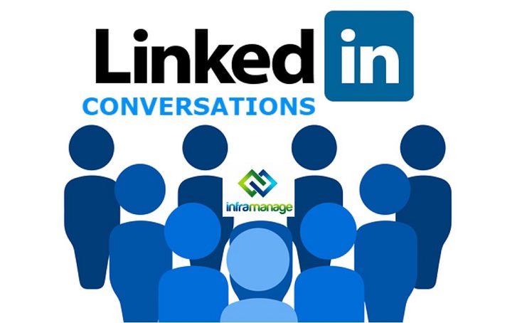 Inframanage.com linkedin conversations inframanage.com social media interaction