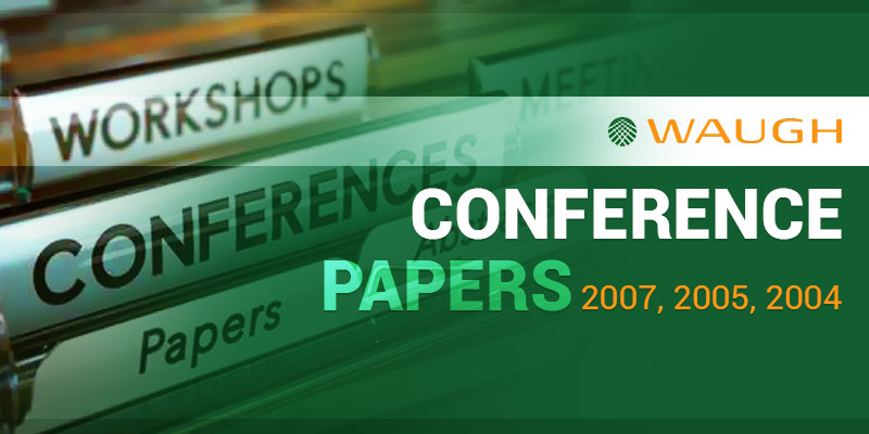 waugh infrastructure management conference papers