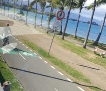 Noumea Cycle and Pedestrian Way at Noumea, New Caledonia