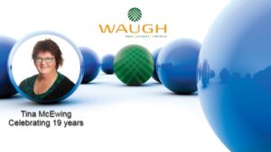 Waugh Infrastructure Tina McEwing 19 years