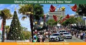 waugh infrastructure christmas message greetings FB