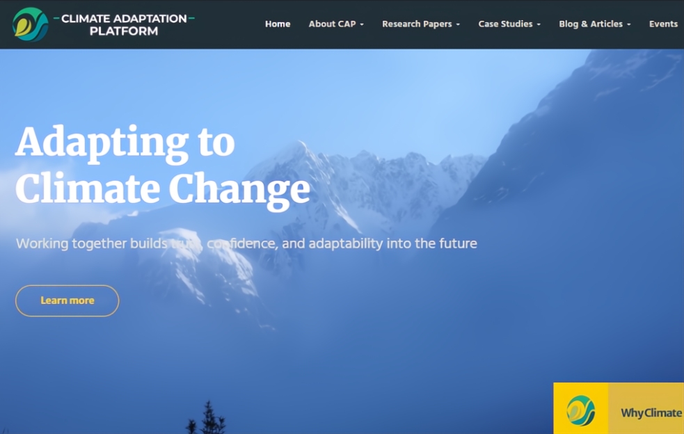 climate adaptation platform
